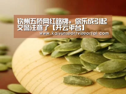 钦州五桥网红路牌,你乐成引起交警注意了【开云平台】(图2) KAIYUN中国站